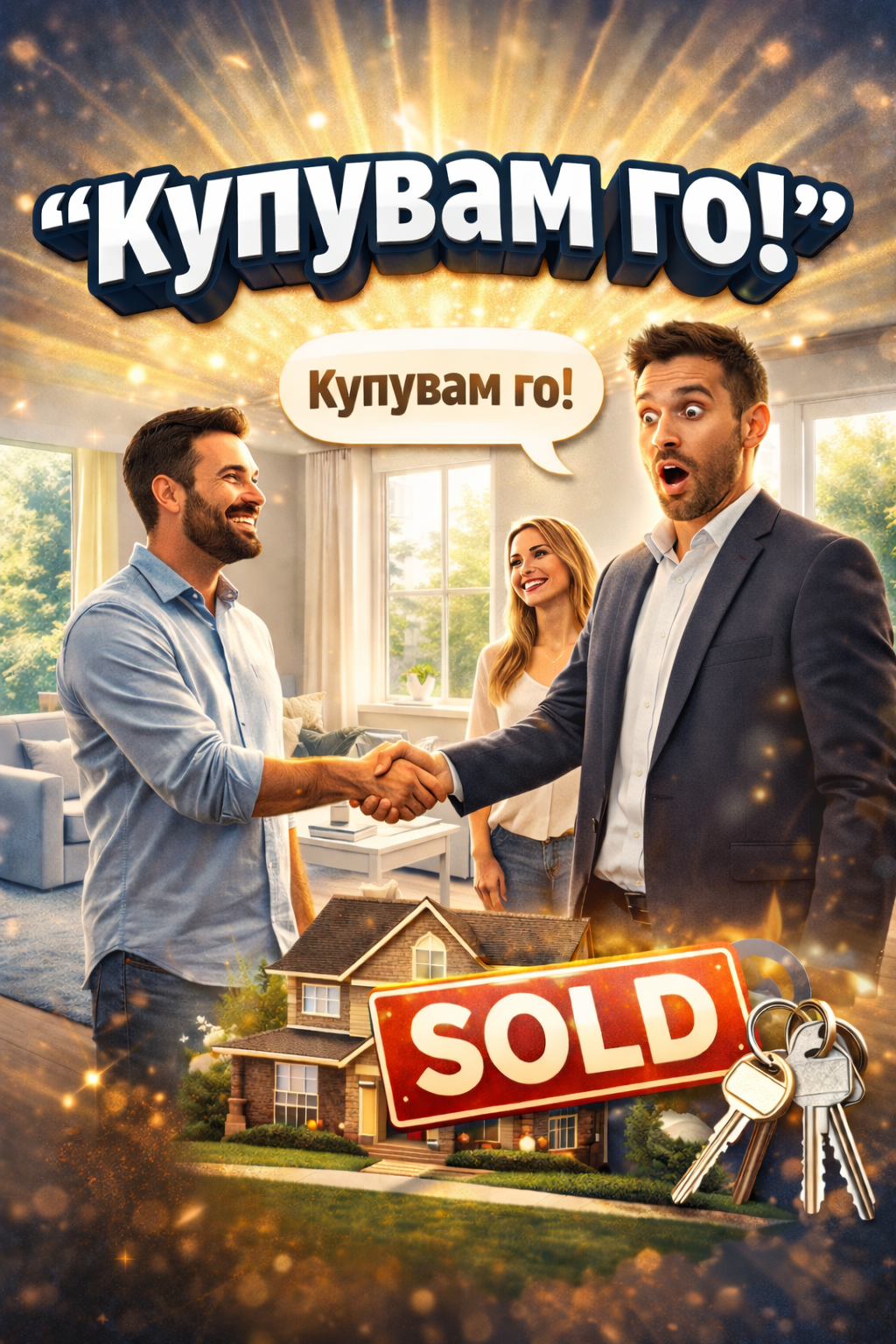 Първия оглед от купувач казва “Купувам го” - какво правите тогава?