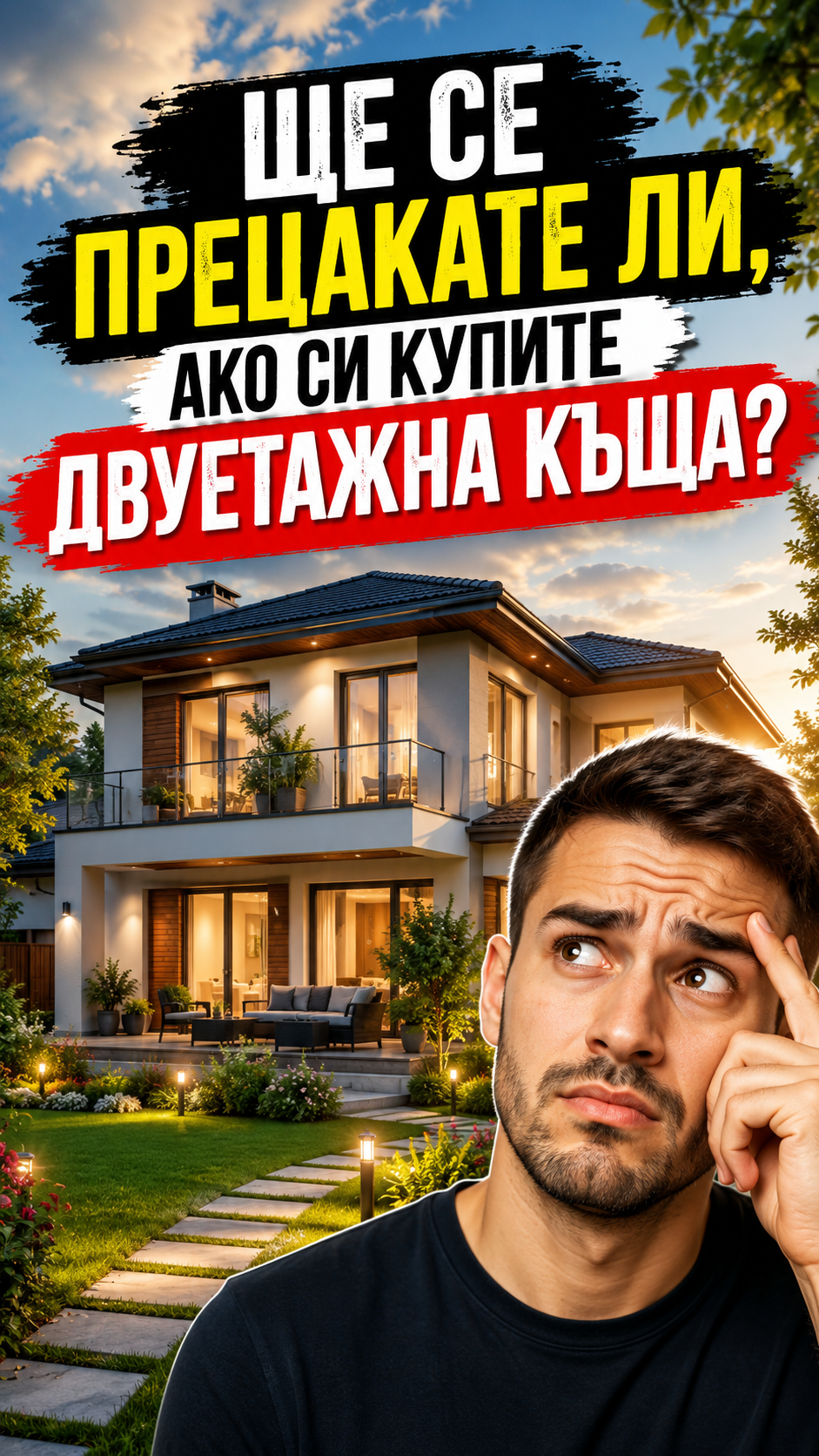 Ще се прецакате ли, ако си купите двуетажна къща?